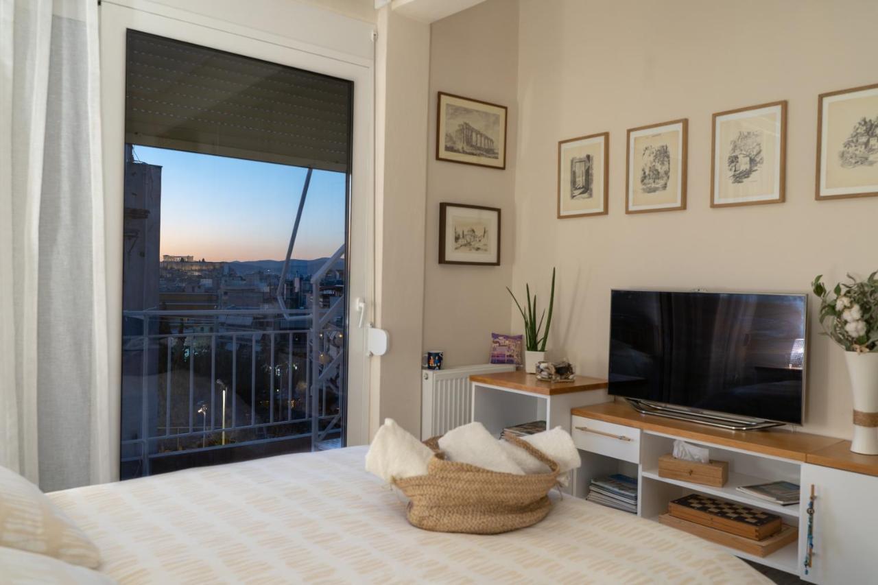 Pagrati 1 Bedroom 2 Persons Apartment By Mps Athena Bagian luar foto
