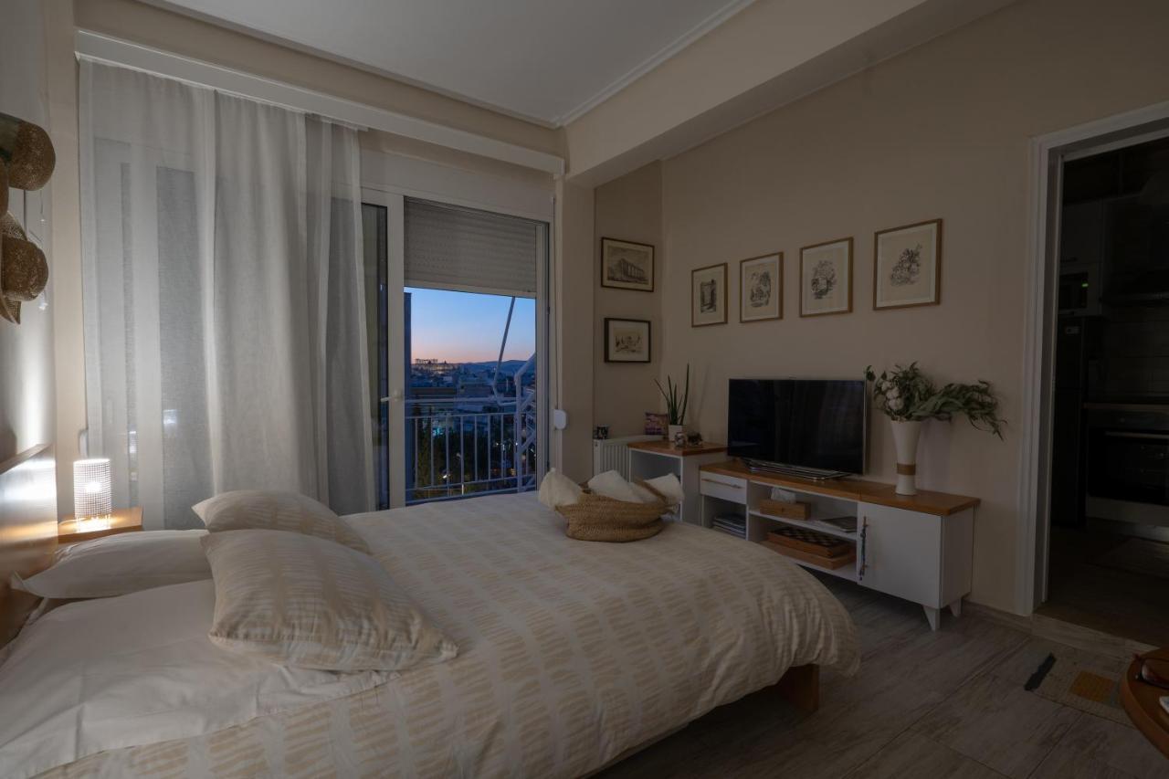 Pagrati 1 Bedroom 2 Persons Apartment By Mps Athena Bagian luar foto
